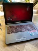 Laptop MSI GV62 i7-7700HQ 16GB 256SSD+1TB Win10