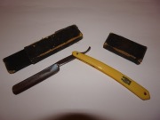 Brzytwa Solingen Kobar, stara zabytkowa brzytwa, retro, vintage