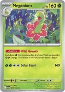 Holo Foil Oryginalna Karta Pokemon Meganium (MEG 010) Mega Evolution