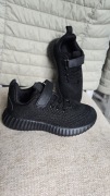 Czarne lekkie sneakersy sportowe – wygodne buty na co dzień, rozm. 31