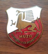 Oryginalny emblemat MUZA  Bydgoska Fabryka Akordeonów (BFA) | MOSIĄDZ