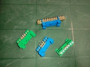 Listwa Szyna Złączka śrubowa N PE Listwa łączeniowa