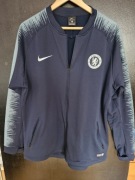 Nike Kurtka sportowa Chelsea London kolor ciemnoniebieski roz. XL