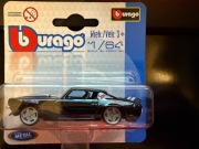 CHEVROLET CAMARO Z28 1971 MODEL METALOWY BBURAGO 1:64 CZARNY