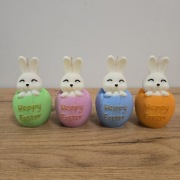 Świeca sojowa zajączek w jajku, zapachowa