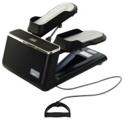 Stepper Fitness z licznikiem kroków 2w1 Corciano Czarny Nowy