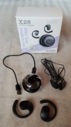 [50s] Słuchawki :  X28 True Wireless Stereo (TWS)[uszkodzone] + pzewodowe