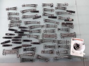 Tory zwrotnice w skali TT do kolejki makiety z demontażu dużo i tanio