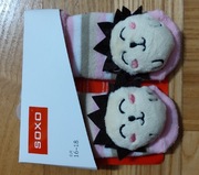 Skarpety soxo ABS r. 16-18 (9-12 m), z grzechotką 