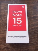 Fabrycznie nowy smartfon Xiaomi Redmi Note 15 Pro+ 5G