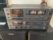 Amplituner AT9100 i magnetofon M9108  Kasprzak 