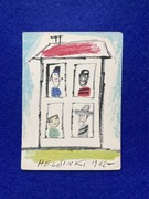 Janusz Bruchnalski Pocztówka Światowy Festiwal Młodzieży i Studentów 1962