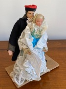 Stare Lalki Regionalne Ludowe PRL Cepelia