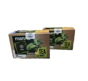 Herbata gruzińska MANNA zielona z miętą