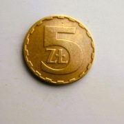 2 # 5 zł  złoty 1984   