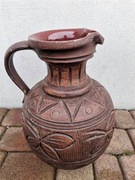 Dzban z uszkiem,ceramiczny wysokość 41 cm, np. do ogrodu