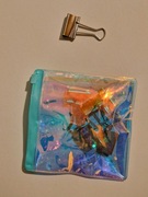 Klipsy biurowe 25mm Spinacze Kayet 6 sztuk Metaliczne