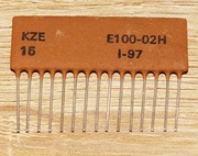 Układ scalony hybrydowy E-100-02H logister UNITRA TELPOD