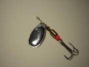 Błystka obrotowa French srebrna Nr.4 nowa 9g  