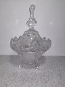 Kryształowa Bomboniera Beyer Bleikristall – Vintage West Germany