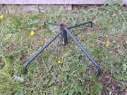 Stojak do choinki metalowy stary