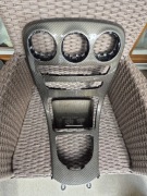 Mercedes C W205 tunel/panel/konsola centralny/środkowy Carbon A2056803905