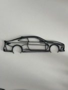 Dekoracja Ścienna 3D - Kontur BMW M4