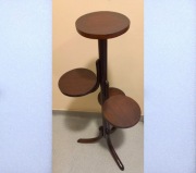 Kwietnik Thonet buk gięty design lata 50-te PRL po renowacji