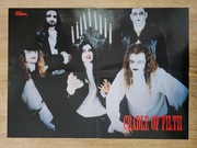 CRADLE OF FILTH - Duży plakat/poster XL, Format A2 (40 x 55 cm) - JAK NOWY!