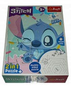 Puzzle TREFL 36 GIGANT 48x67 cm - STITCH - 2w1 HIT