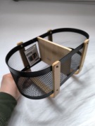 Koszyk organizer smukee metal i bambus