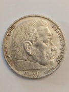 5 marek - Hindenburg - Niemcy - 1936 - E