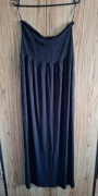 Sukienka maxi czarna bez ramiączek r. 18 około XXXL