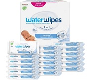 WaterWipes Sensitive+ chusteczki dla niemowląt 1080 szt. 99,9% wody