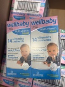 Vitabiotics Wellbaby Multi-vitamin Liquid 48x150ml
