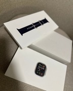 Nowy Apple Watch Ultra 2 49 mm Natural Ti Navy Ocean Band 