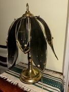 Lampa w stylu PRL pozłacana