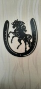 Podkowa z koniem na ściane
