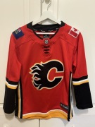 Bluza meczowa Calgary Flames NHL hokej Fanatics youth L/XL