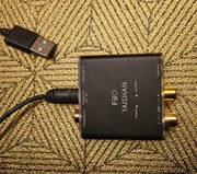 Przetwornik cyfrowo-analogowy DAC toslink RCA konwerter audio FiiO D03K