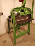 Przedwojenna gilotyna do papieru 