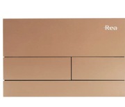 Przycisk typu T do stelaża podtynkowego WC Rea Rose Gold Brush 