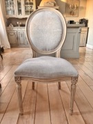 Krzesło medalion Ludwik XIV