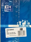 Zeszyt Oxford Religia A5 60K Kratka marg. 5 szt. opakowanie