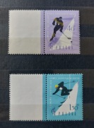 10. Fi 1077 + 1080 - znaczki z pustostanami  - 1961 r