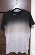Szaro-czarny T-shirt Esprit