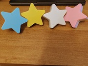 4x Lampka nocna LED gwiazdka  4 kolory 220V 830