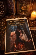 Kolorowanka magiczna artystyczna wiedźma okultyzm magia