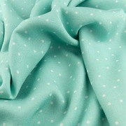 Snood wiskoza Cavalier wiskoza groszki miętowe czapka Hug me