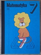 Podręcznik Matematyka 7 Lila Kasprzak  Rok wydania 1989